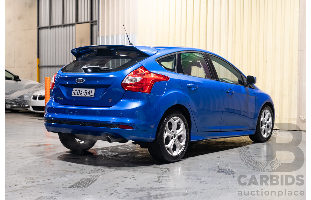 9/2013 Ford Focus Sport LW MK2 5d Hatchback Blue 2.0L