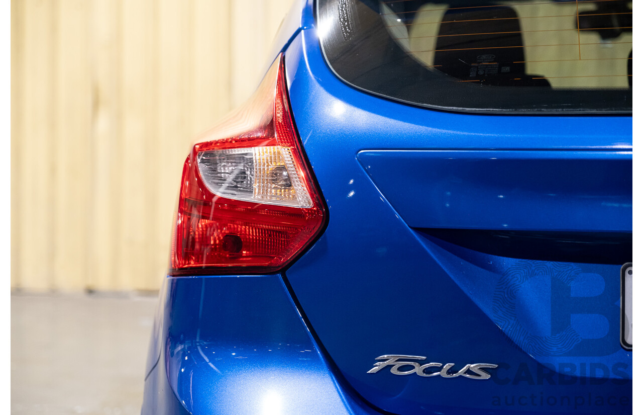 9/2013 Ford Focus Sport LW MK2 5d Hatchback Blue 2.0L