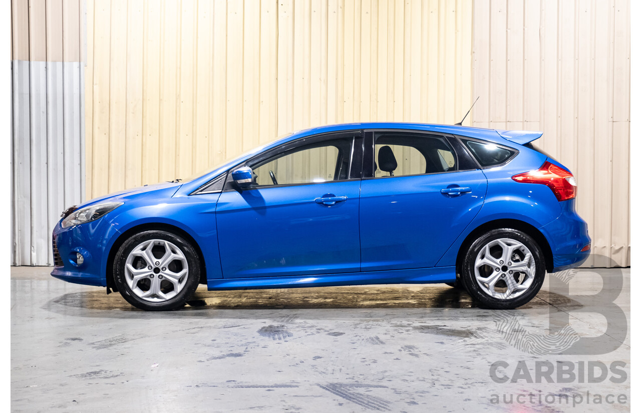9/2013 Ford Focus Sport LW MK2 5d Hatchback Blue 2.0L