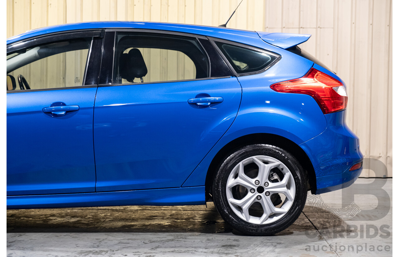 9/2013 Ford Focus Sport LW MK2 5d Hatchback Blue 2.0L