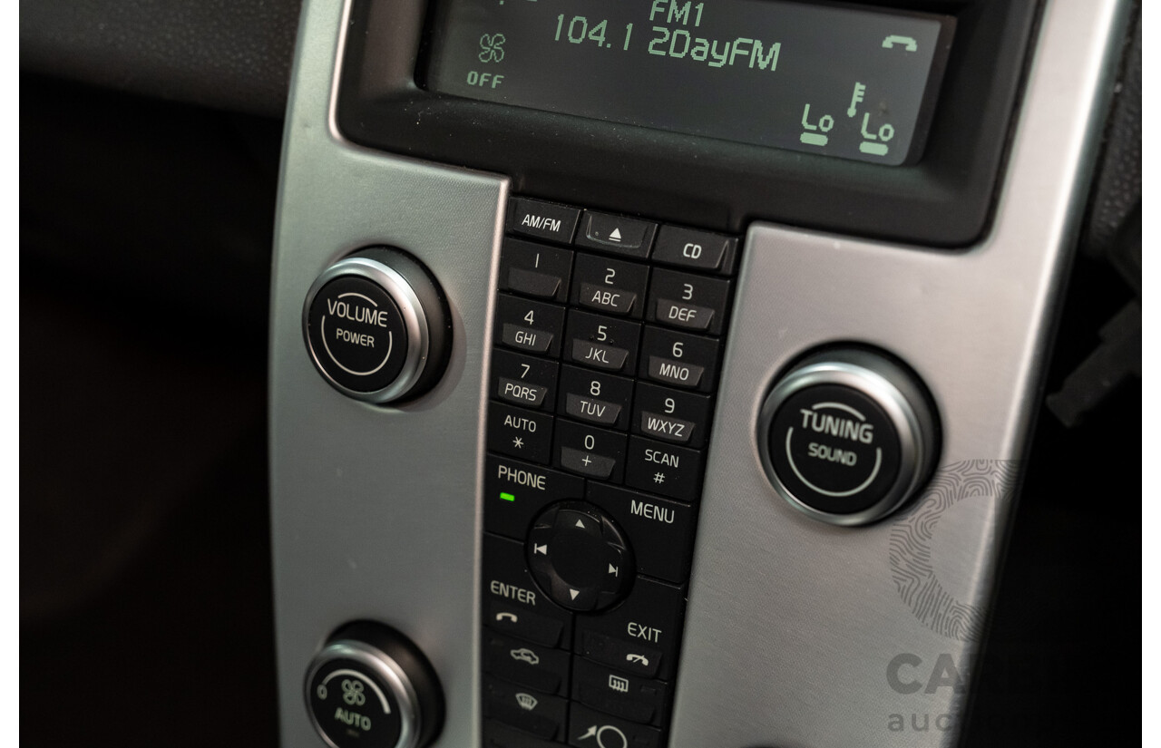 9/2010 Volvo S40 T5 S MY11 4d Sedan Silver Turbo 2.5L