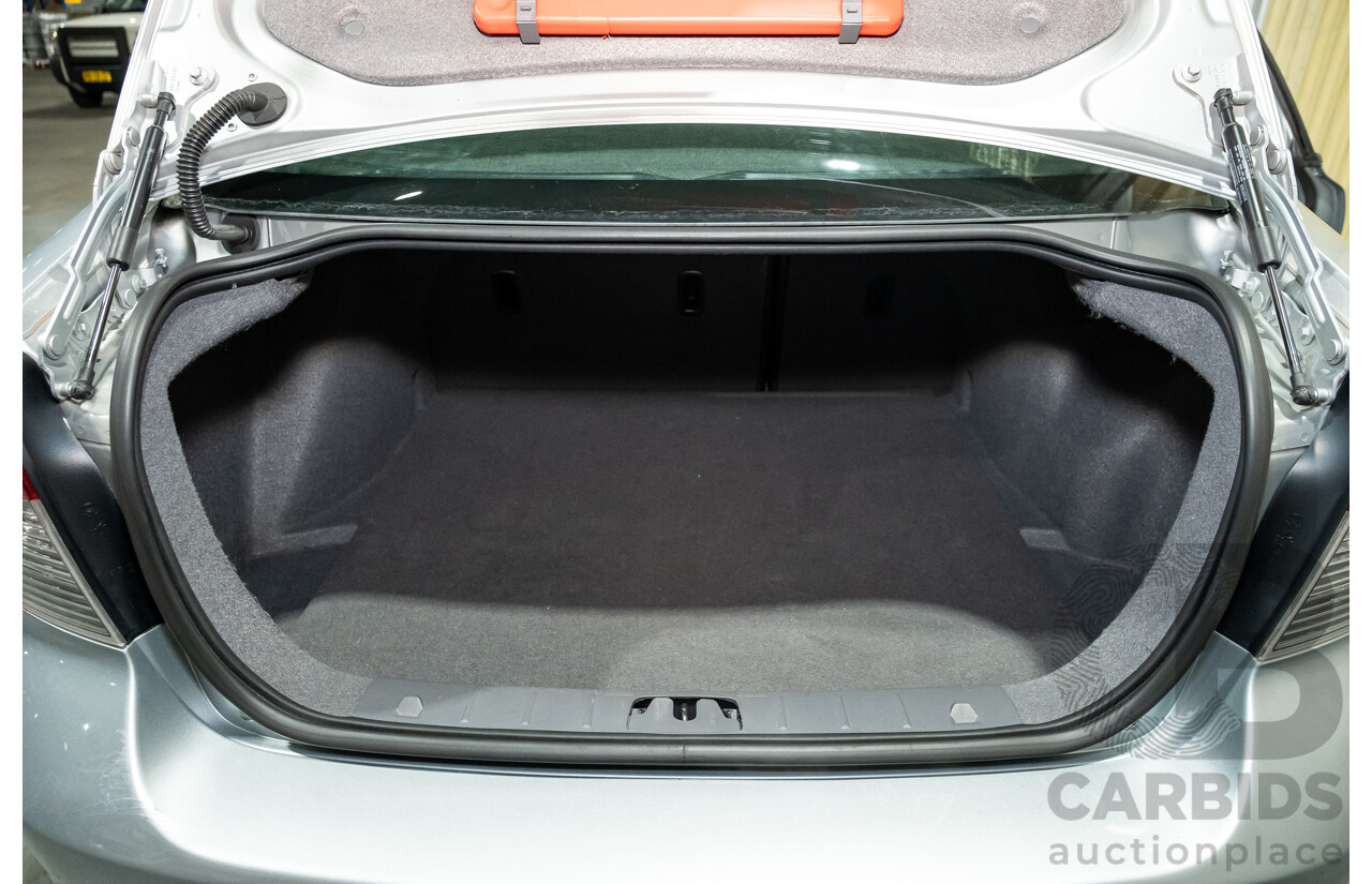 9/2010 Volvo S40 T5 S MY11 4d Sedan Silver Turbo 2.5L