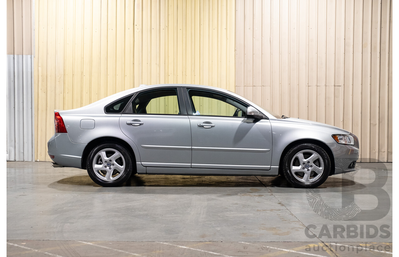 9/2010 Volvo S40 T5 S MY11 4d Sedan Silver Turbo 2.5L