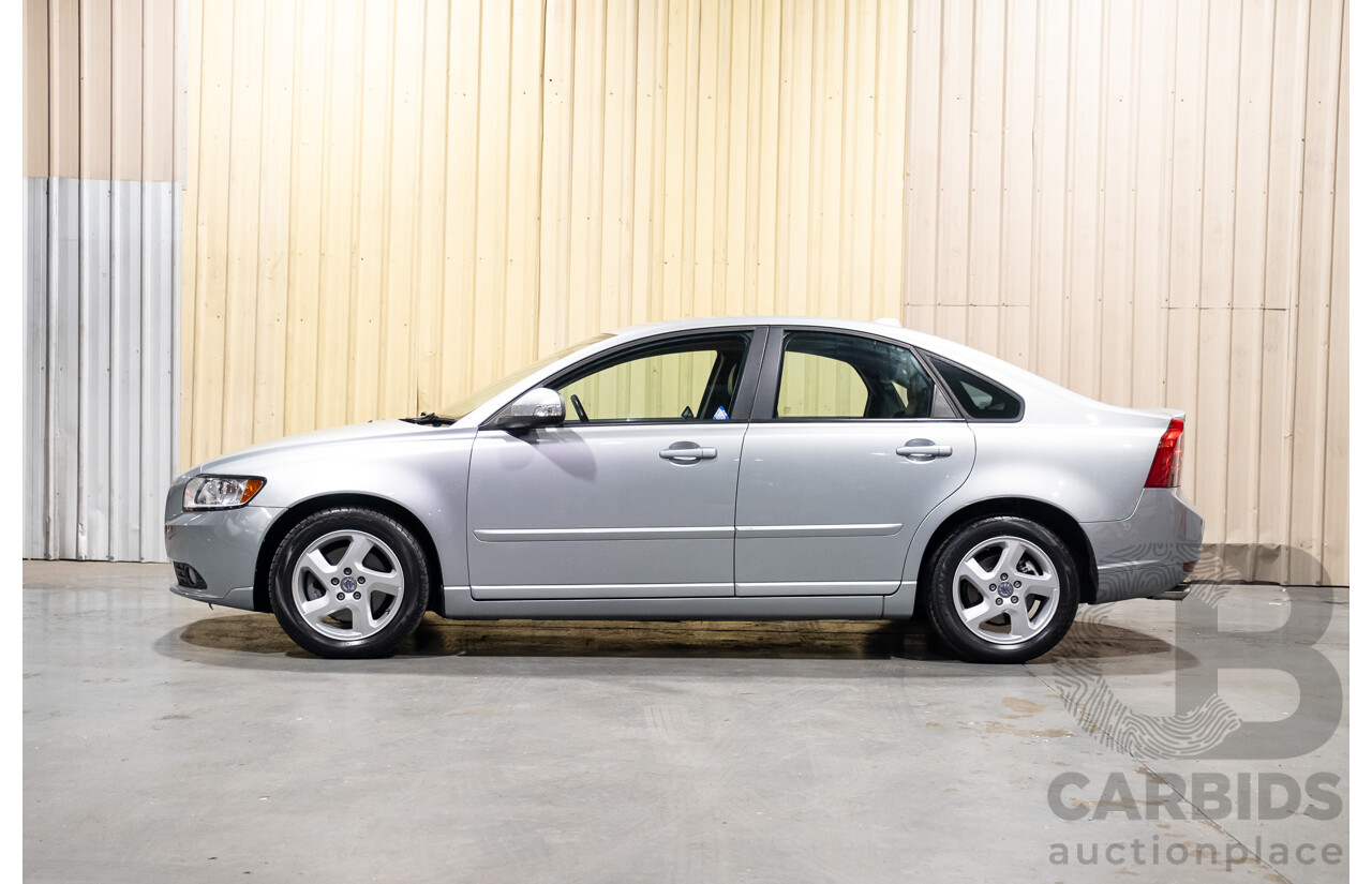 9/2010 Volvo S40 T5 S MY11 4d Sedan Silver Turbo 2.5L