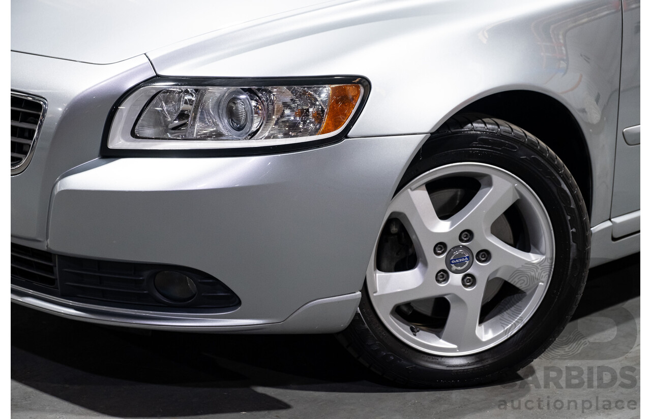 9/2010 Volvo S40 T5 S MY11 4d Sedan Silver Turbo 2.5L