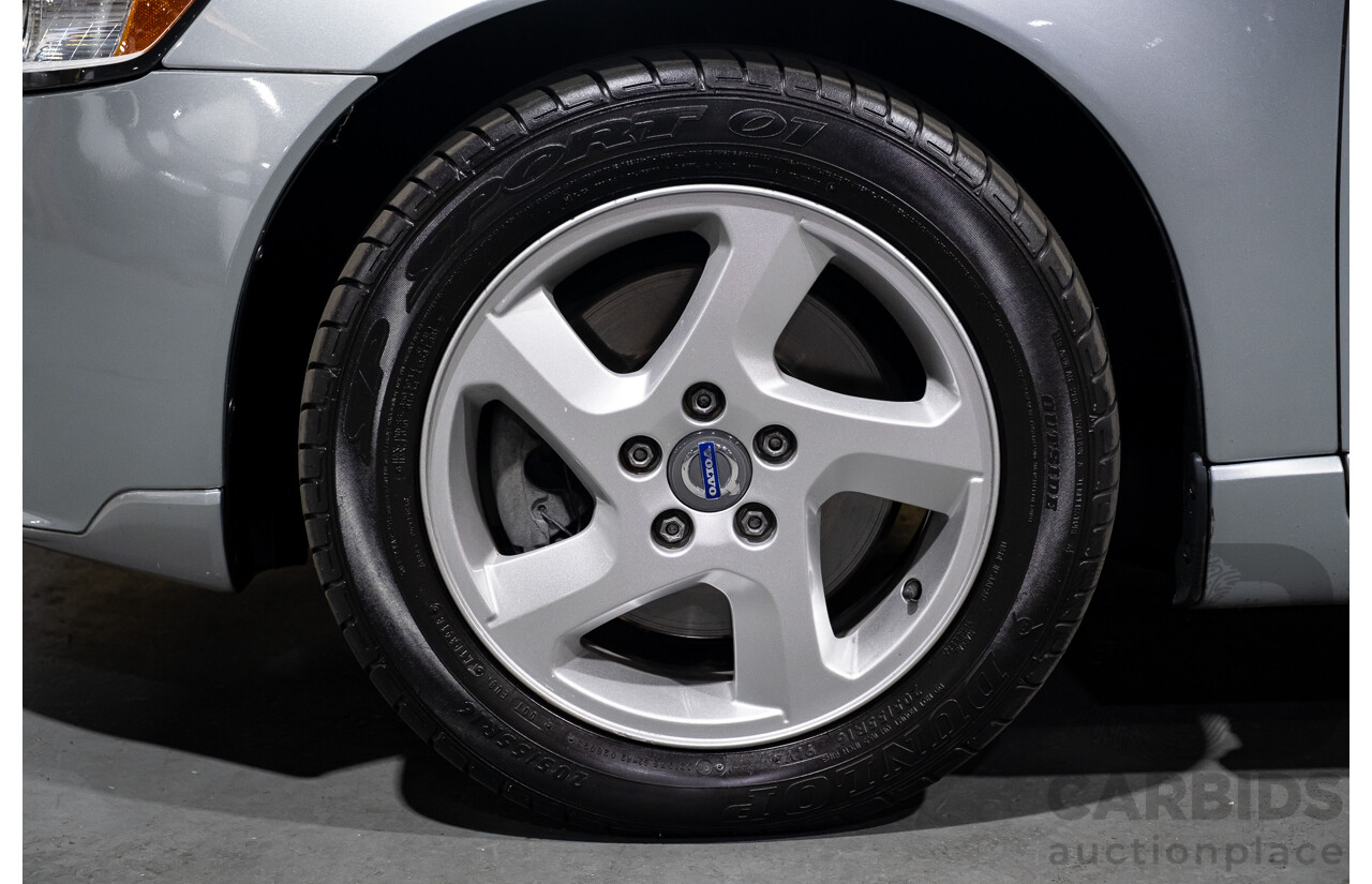 9/2010 Volvo S40 T5 S MY11 4d Sedan Silver Turbo 2.5L