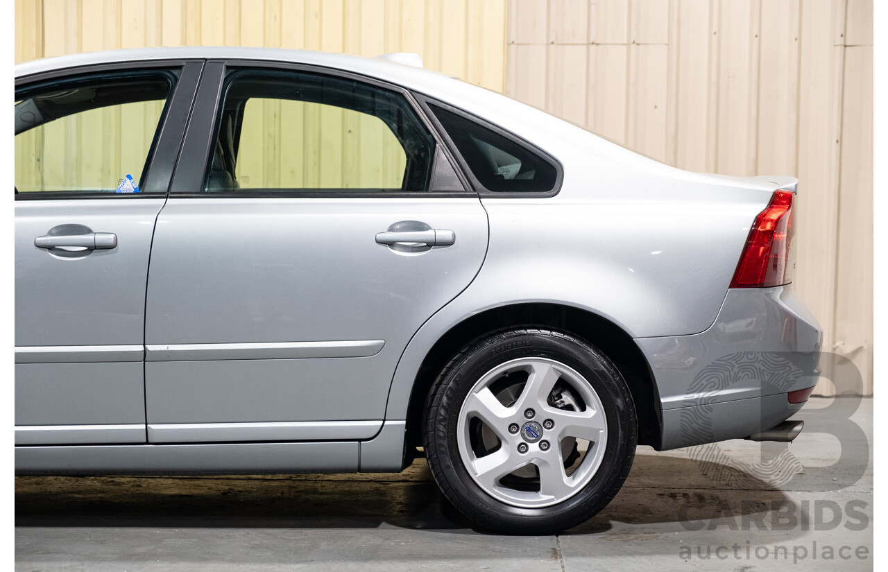 9/2010 Volvo S40 T5 S MY11 4d Sedan Silver Turbo 2.5L