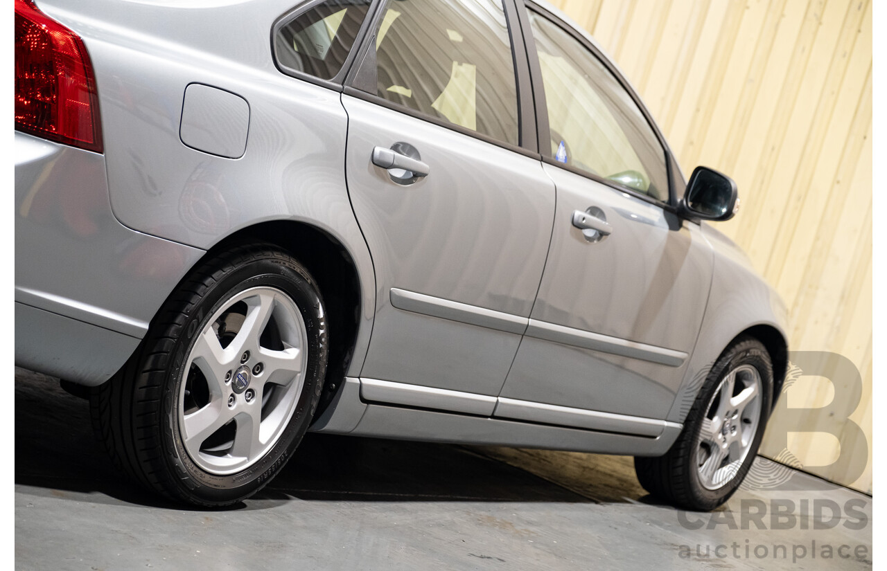 9/2010 Volvo S40 T5 S MY11 4d Sedan Silver Turbo 2.5L