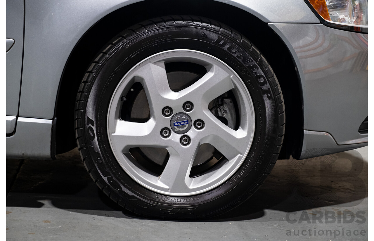 9/2010 Volvo S40 T5 S MY11 4d Sedan Silver Turbo 2.5L