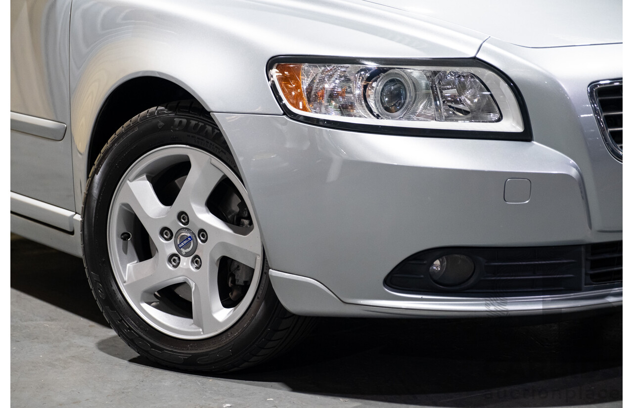 9/2010 Volvo S40 T5 S MY11 4d Sedan Silver Turbo 2.5L
