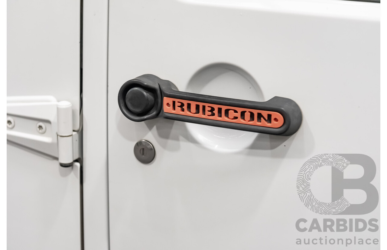 3/2011 Jeep Wrangler Unlimited Rubicon (4x4) JK MY11 4d Softtop White 3.8L - Modified