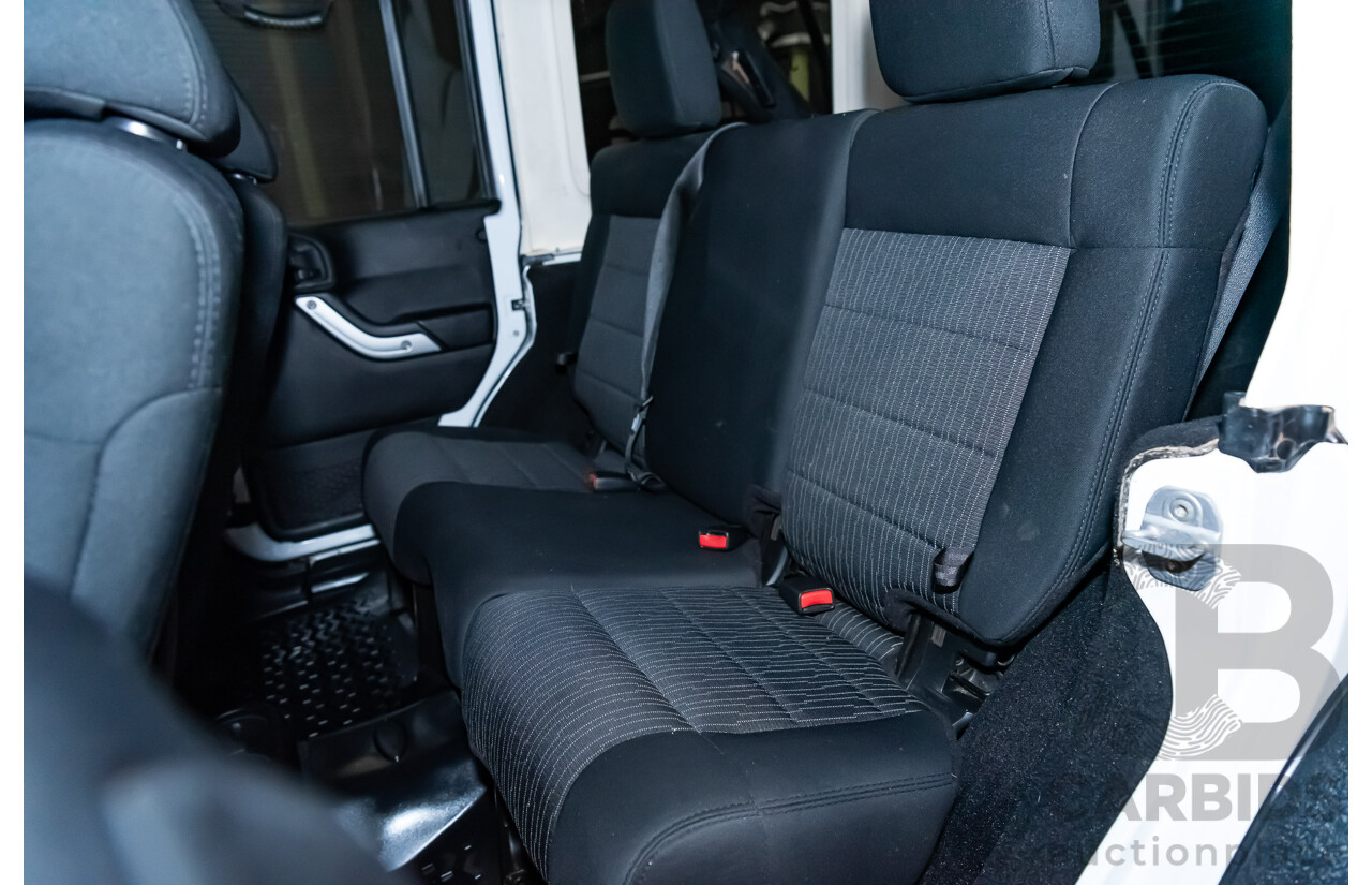 3/2011 Jeep Wrangler Unlimited Rubicon (4x4) JK MY11 4d Softtop White 3.8L - Modified