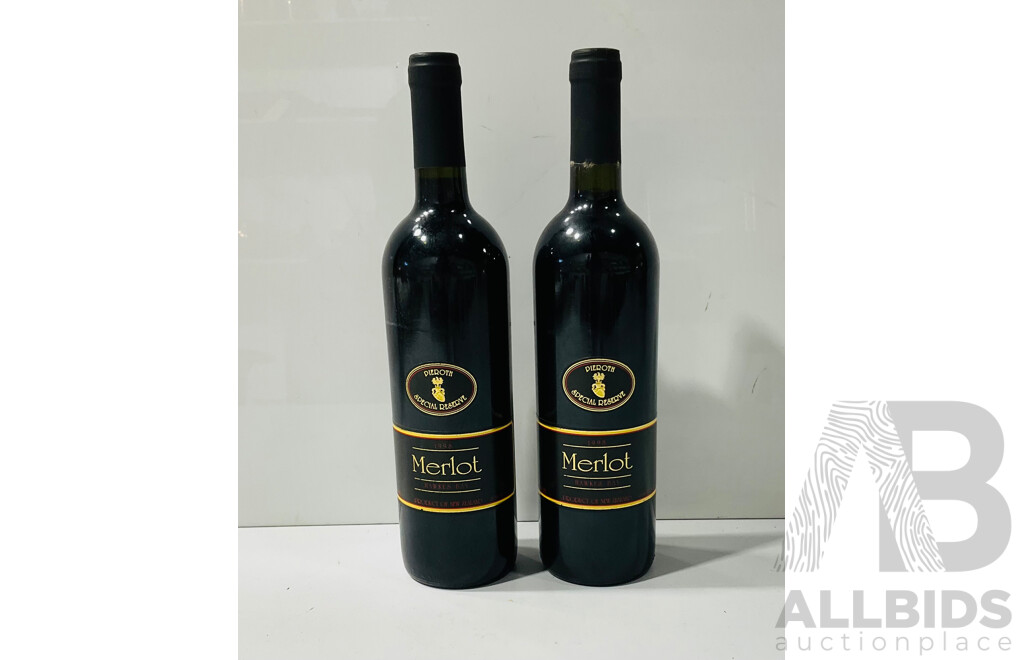 Pieroth Special Reserve Merlot Vintage X 2