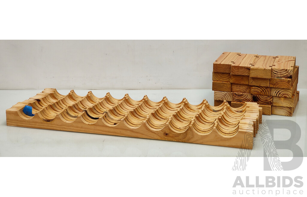 Wooden Wine Racks - Lot of 2