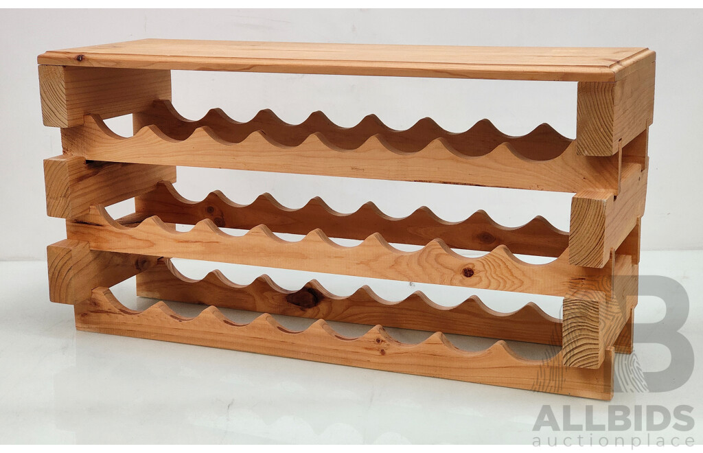 Wooden Wine Racks  - Lot of 2