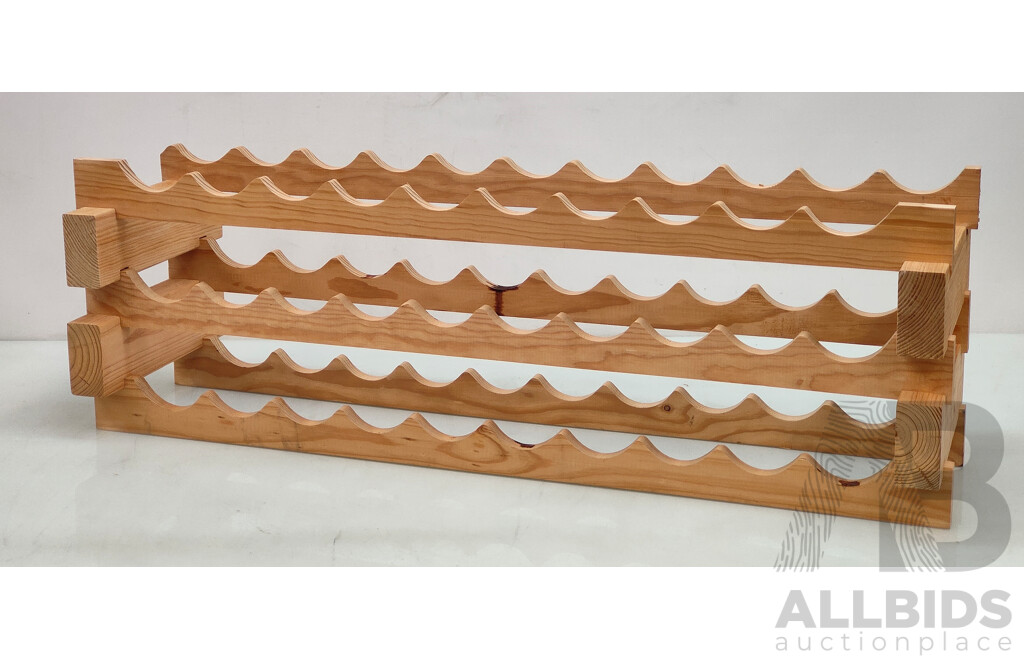 Wooden Wine Racks  - Lot of 2