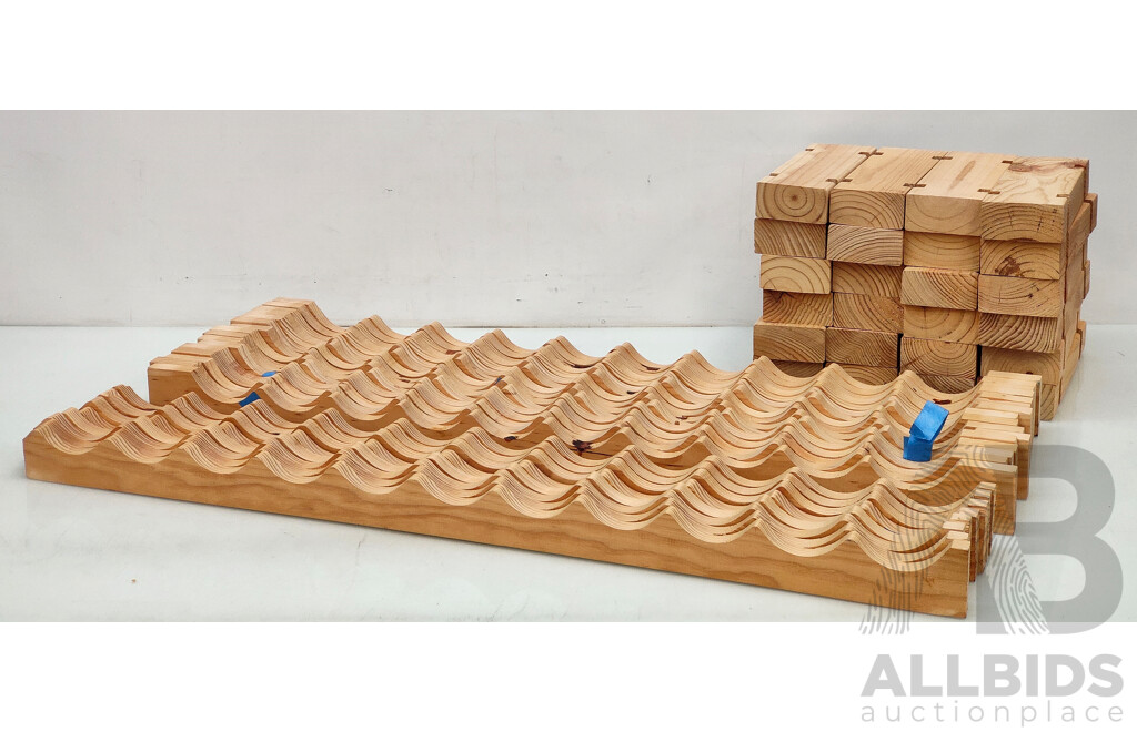 Wooden Wine Racks  - Lot of 2