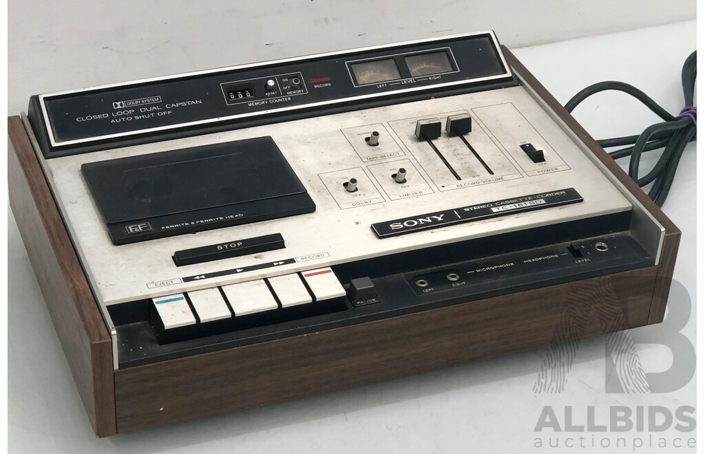 Sony Stereo Cassette-Corder TC-161SD