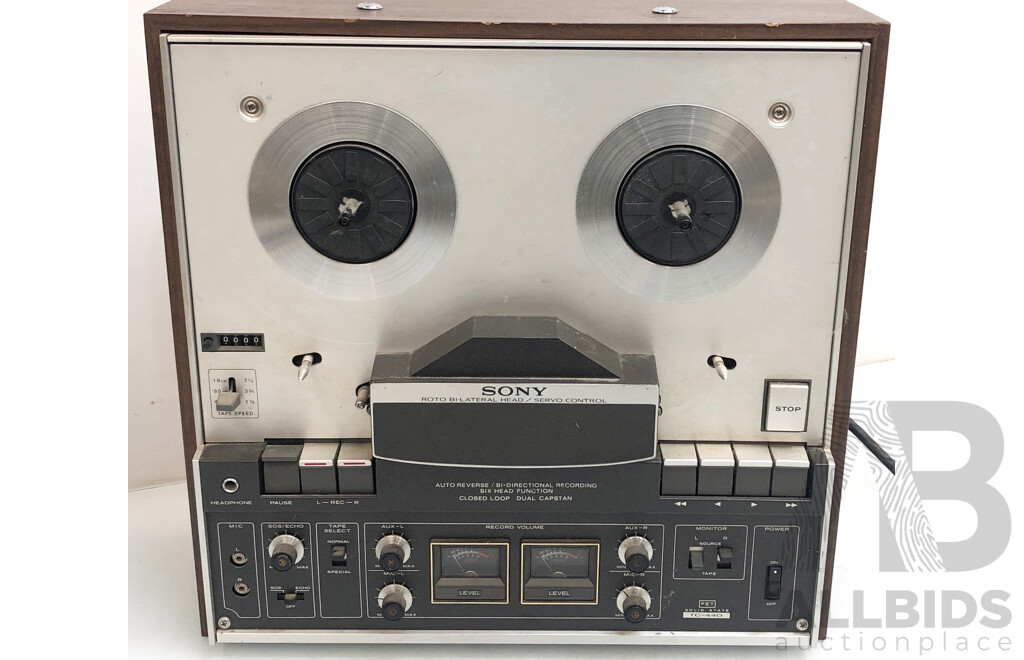 Sony Roto Bi Lateral Head/Servo Control Solid State TC-440