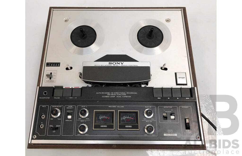 Sony Roto Bi Lateral Head/Servo Control Solid State TC-440