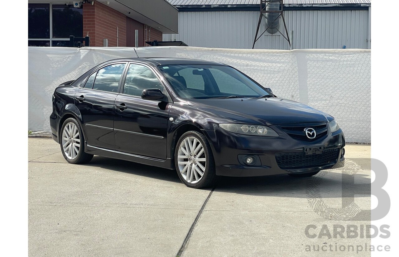 2/2006 Mazda Mazda6 Luxury Sports GG 05 UPGRADE 5d Hatchback Purple 2.3L