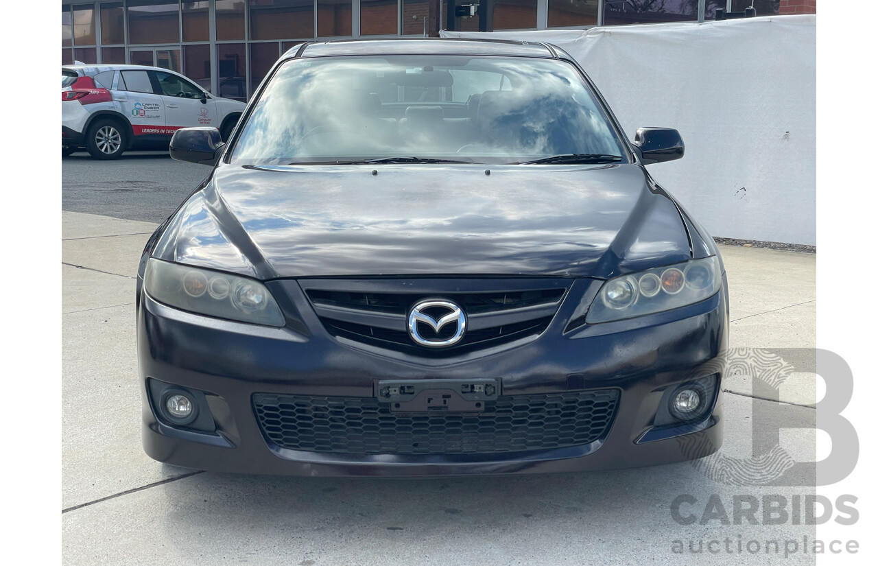 2/2006 Mazda Mazda6 Luxury Sports GG 05 UPGRADE 5d Hatchback Purple 2.3L