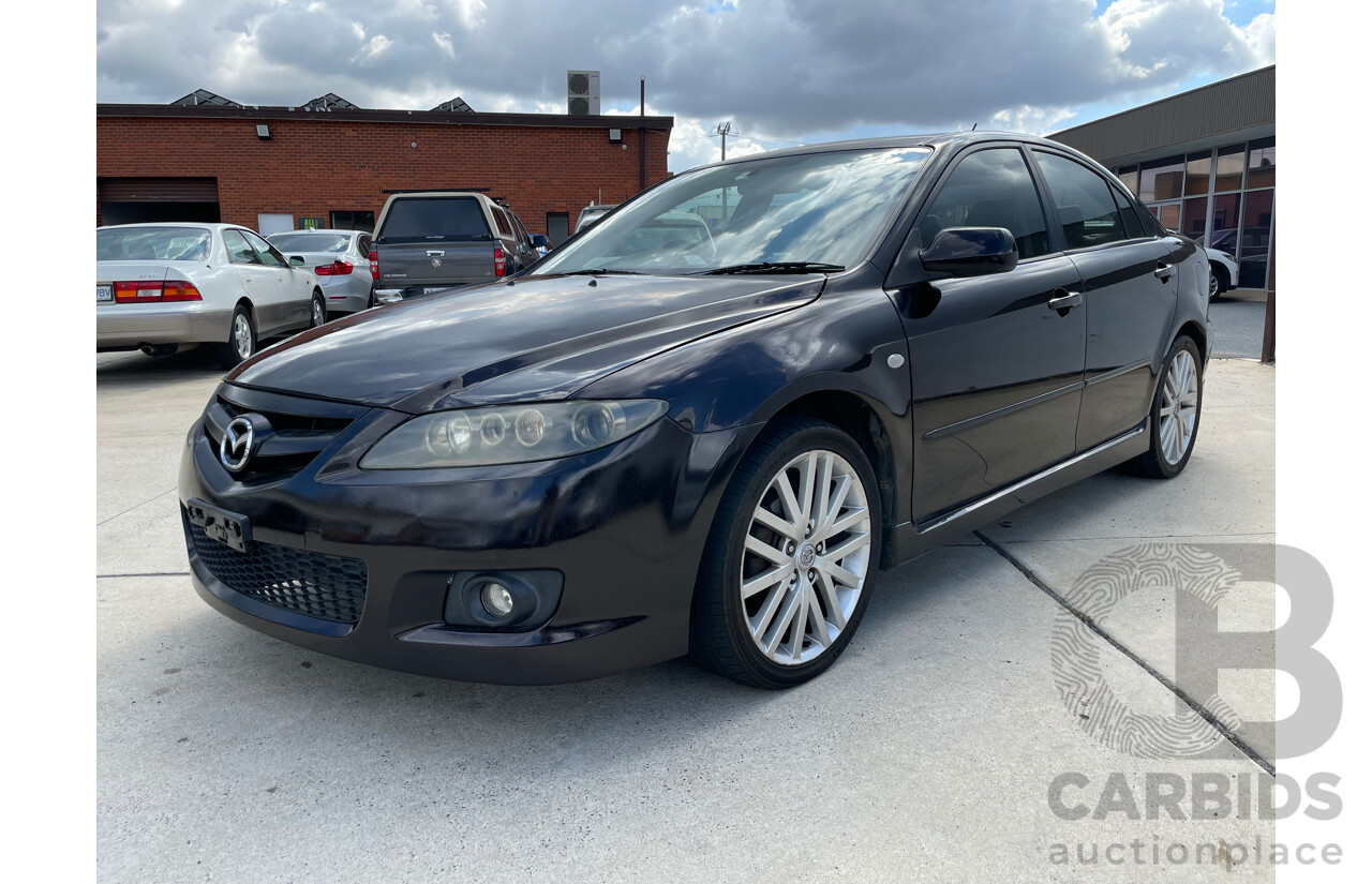2/2006 Mazda Mazda6 Luxury Sports GG 05 UPGRADE 5d Hatchback Purple 2.3L