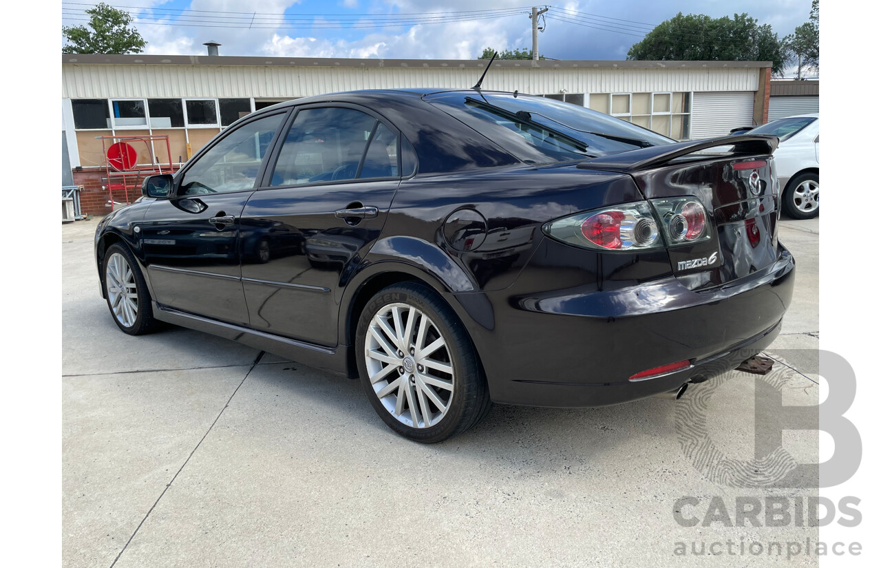 2/2006 Mazda Mazda6 Luxury Sports GG 05 UPGRADE 5d Hatchback Purple 2.3L