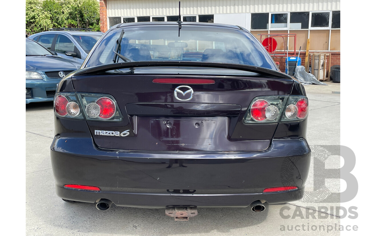 2/2006 Mazda Mazda6 Luxury Sports GG 05 UPGRADE 5d Hatchback Purple 2.3L
