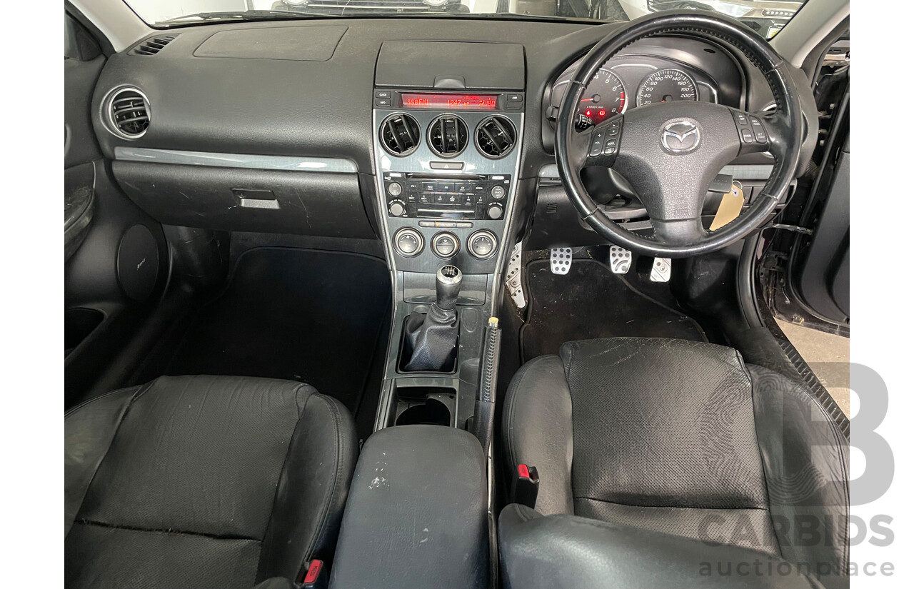 2/2006 Mazda Mazda6 Luxury Sports GG 05 UPGRADE 5d Hatchback Purple 2.3L