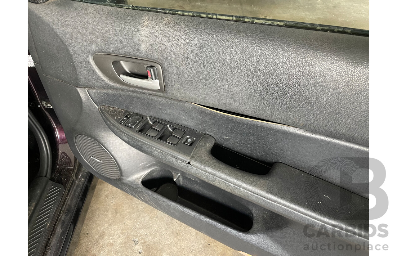 2/2006 Mazda Mazda6 Luxury Sports GG 05 UPGRADE 5d Hatchback Purple 2.3L