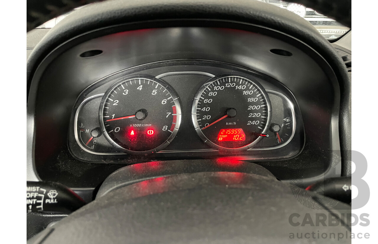 2/2006 Mazda Mazda6 Luxury Sports GG 05 UPGRADE 5d Hatchback Purple 2.3L