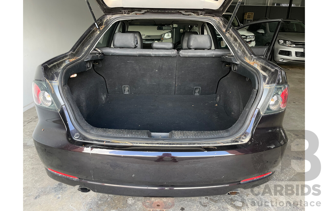 2/2006 Mazda Mazda6 Luxury Sports GG 05 UPGRADE 5d Hatchback Purple 2.3L