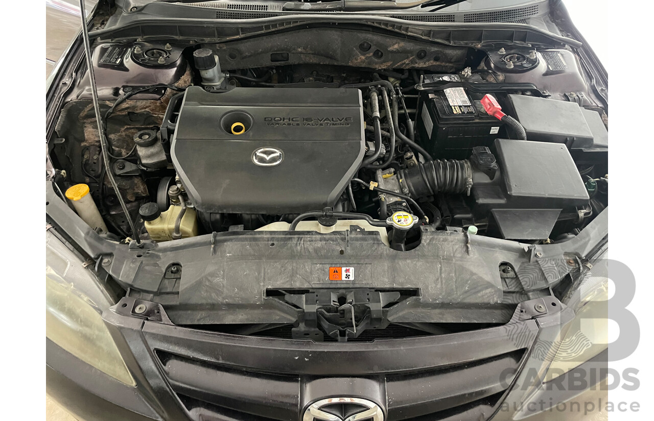 2/2006 Mazda Mazda6 Luxury Sports GG 05 UPGRADE 5d Hatchback Purple 2.3L