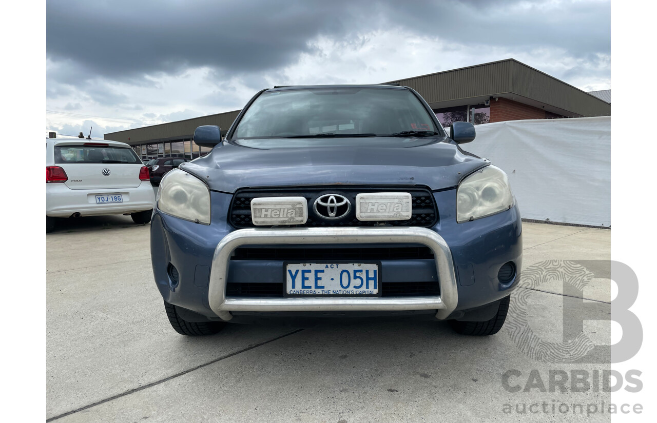 01/06 Toyota Rav4 CV (4x4) 4WD ACA33R 4D Wagon Blue 2.4L