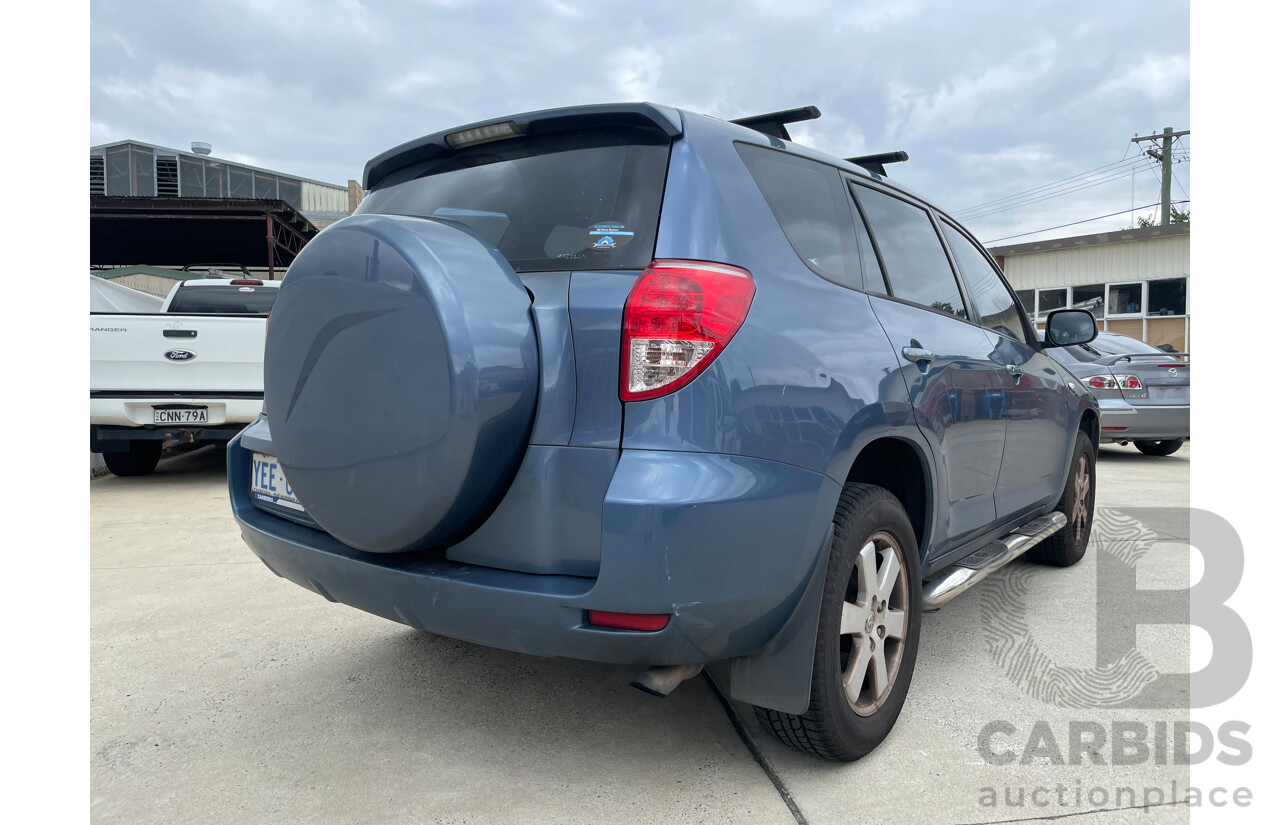 01/06 Toyota Rav4 CV (4x4) 4WD ACA33R 4D Wagon Blue 2.4L