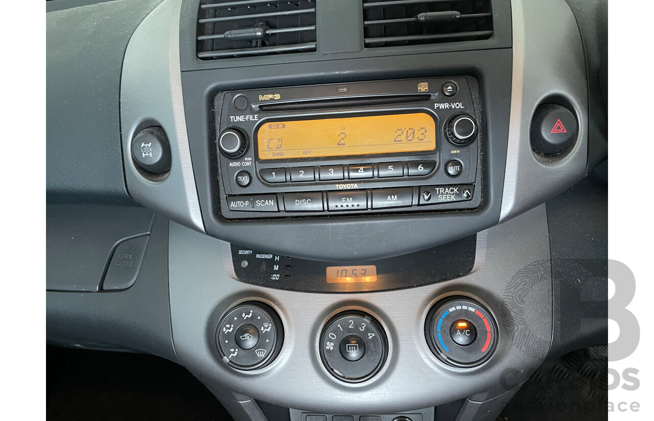 01/06 Toyota Rav4 CV (4x4) 4WD ACA33R 4D Wagon Blue 2.4L