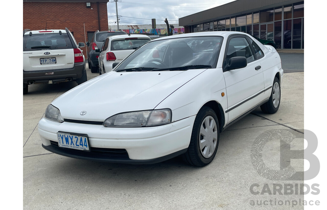 1/1993 Toyota Paseo   2d Coupe White 1.5L