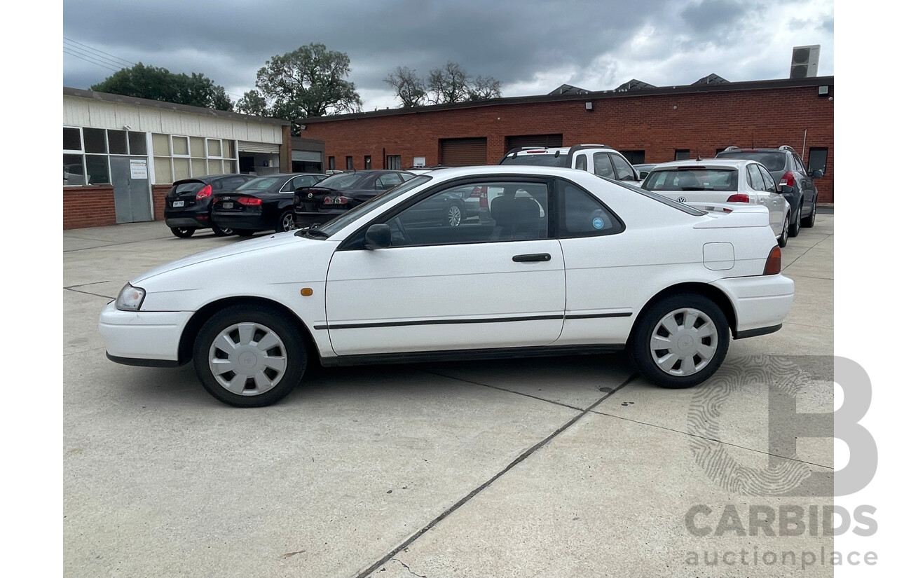 1/1993 Toyota Paseo   2d Coupe White 1.5L