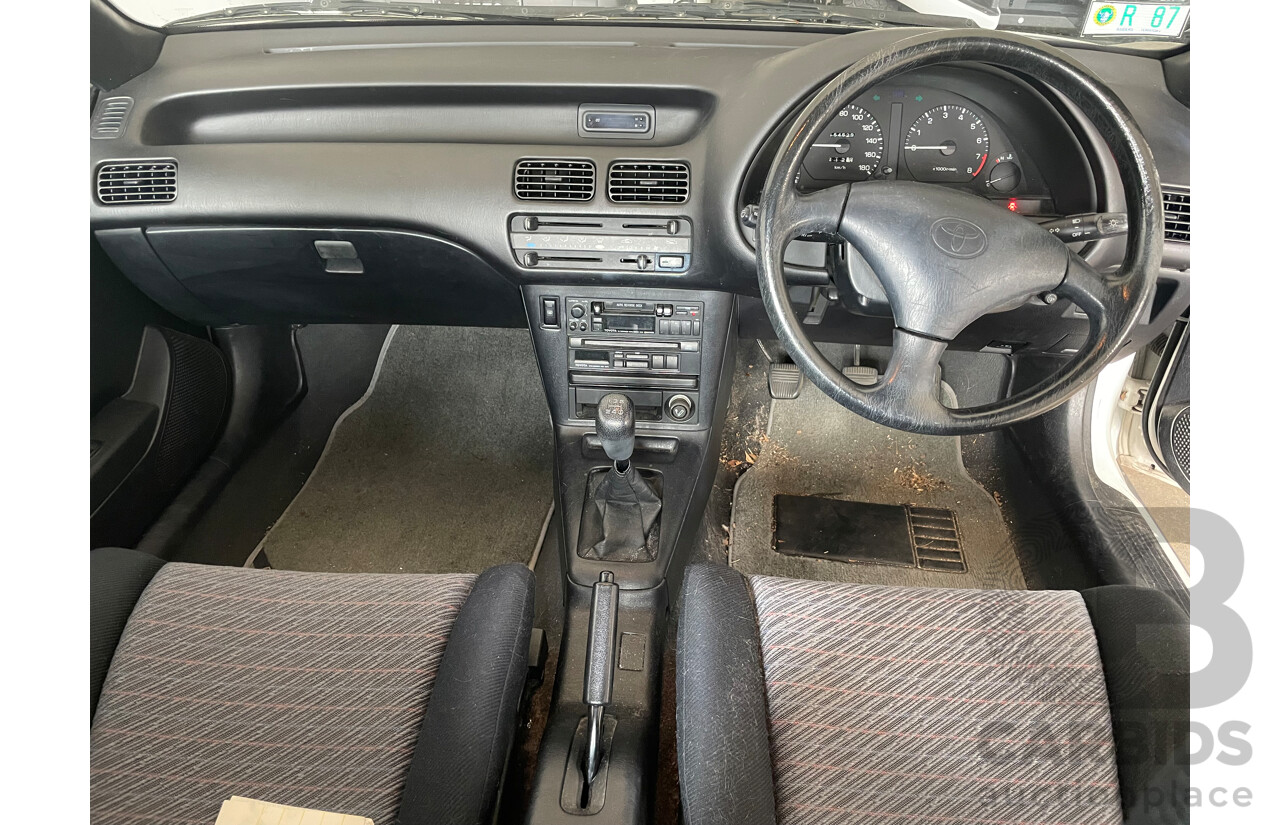 1/1993 Toyota Paseo   2d Coupe White 1.5L