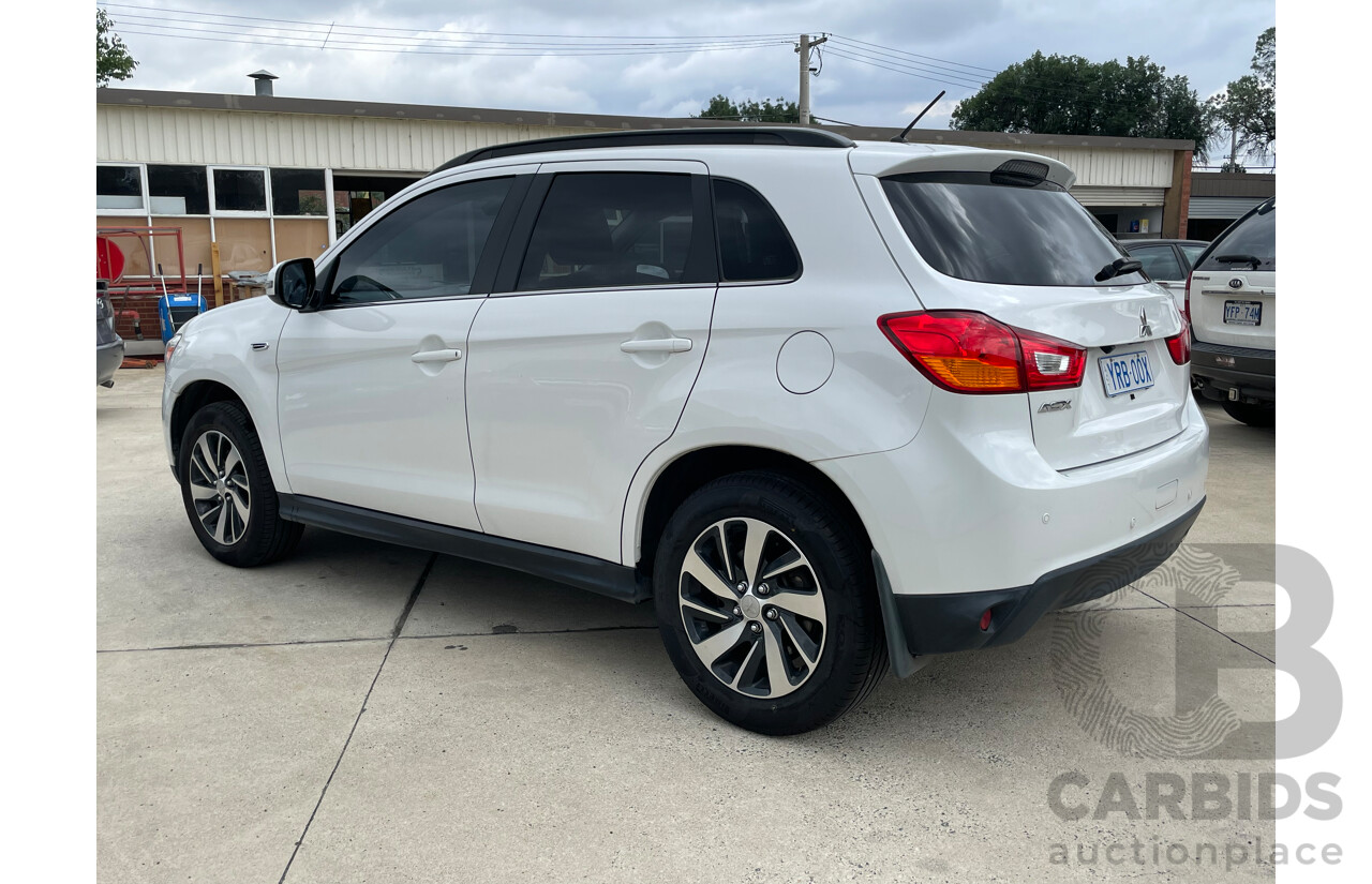 3/2015 Mitsubishi ASX XLS (2wd) XB MY15 4d Wagon White 2.0L
