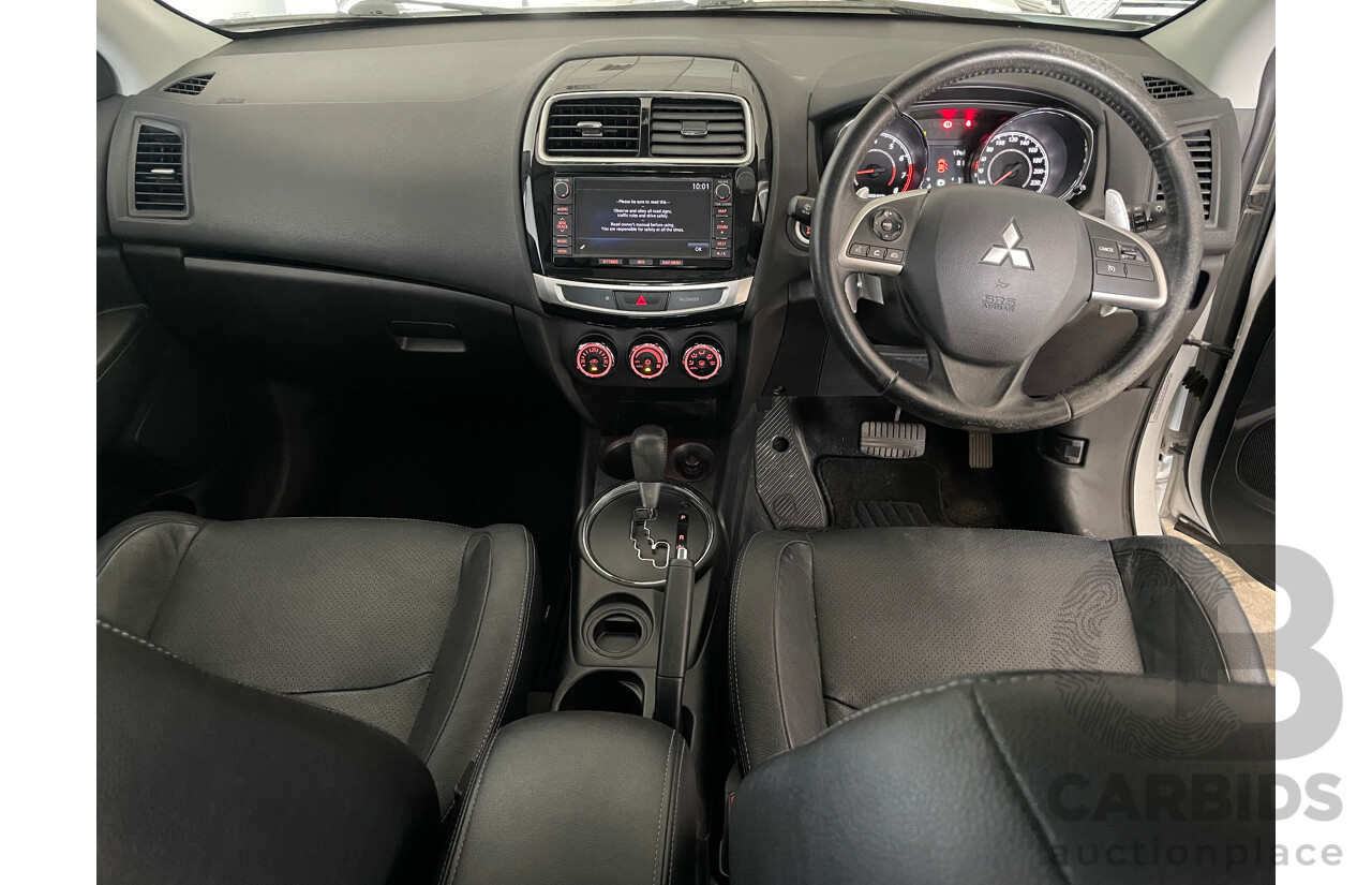 3/2015 Mitsubishi ASX XLS (2wd) XB MY15 4d Wagon White 2.0L