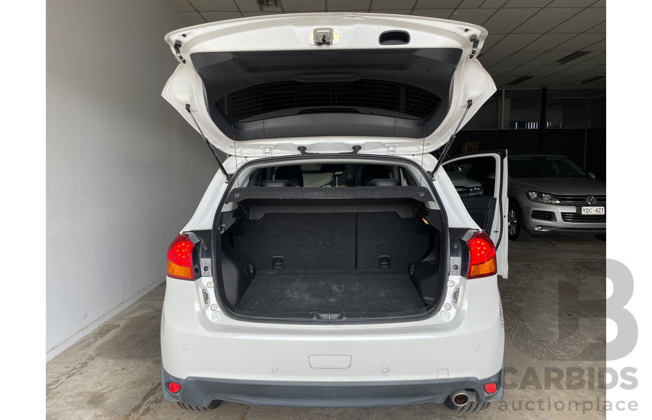 3/2015 Mitsubishi ASX XLS (2wd) XB MY15 4d Wagon White 2.0L