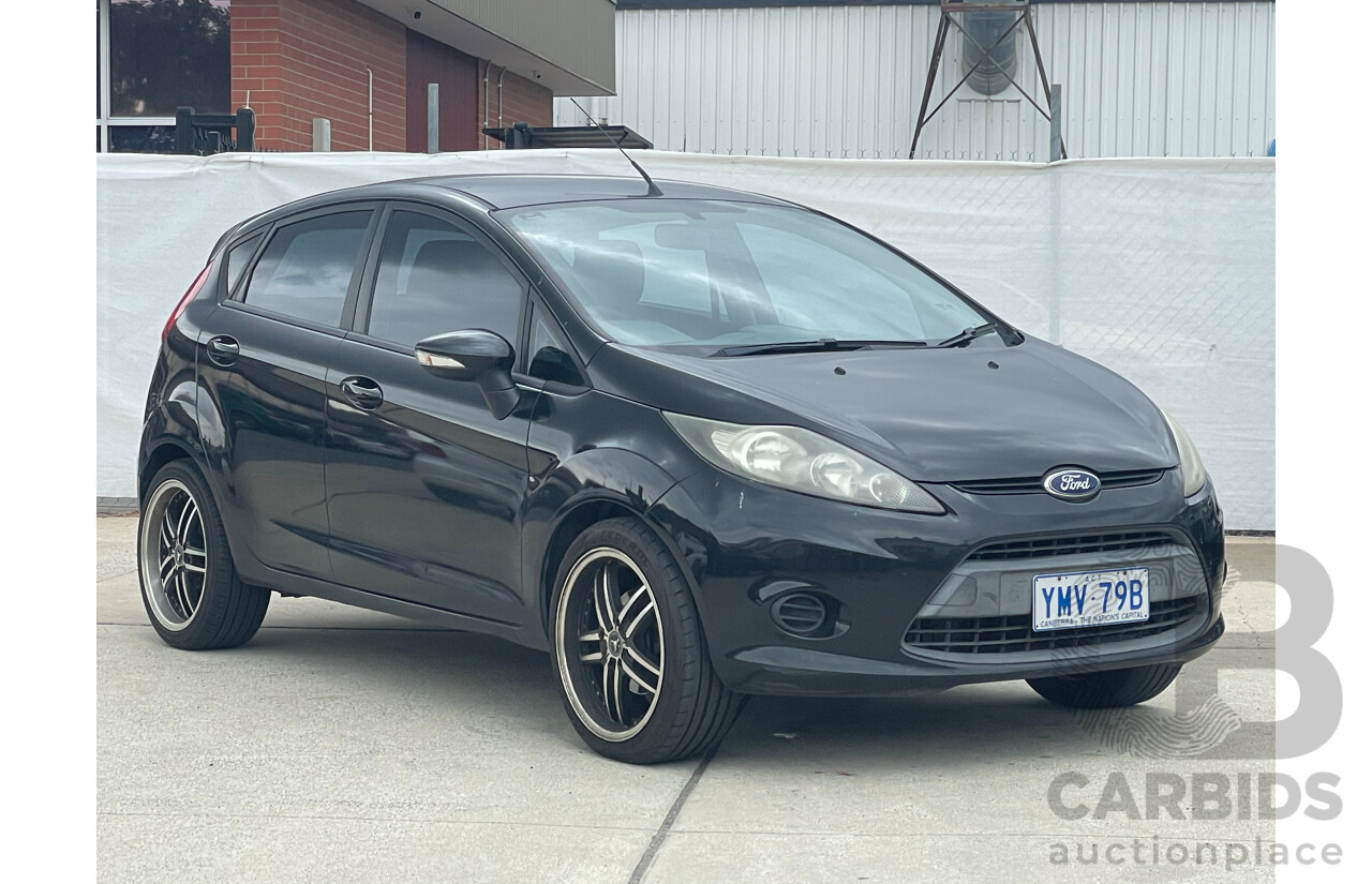 7/2012 Ford Fiesta CL WT 5d Hatchback Black 1.6L