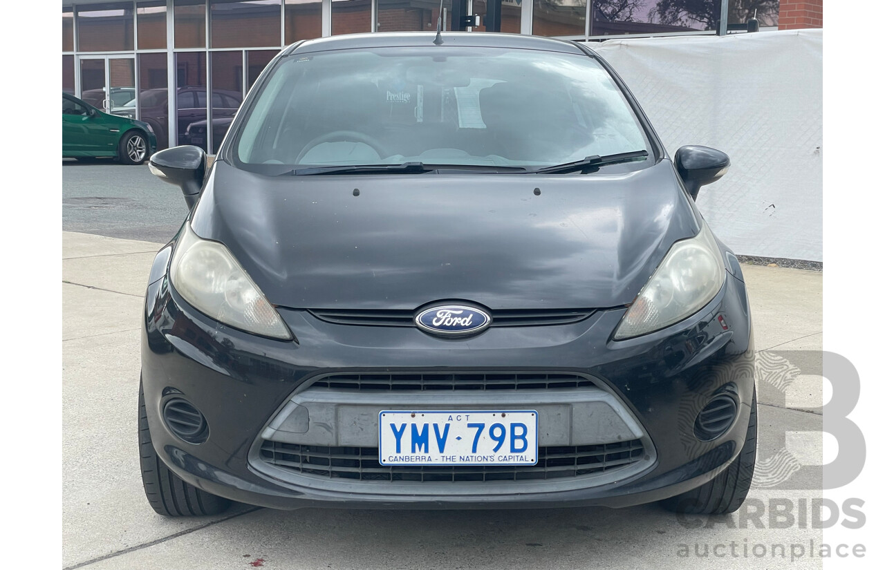 7/2012 Ford Fiesta CL WT 5d Hatchback Black 1.6L