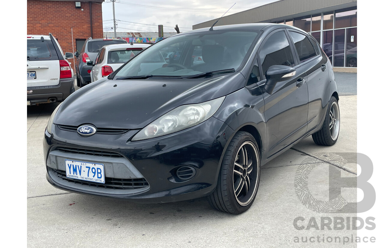 7/2012 Ford Fiesta CL WT 5d Hatchback Black 1.6L