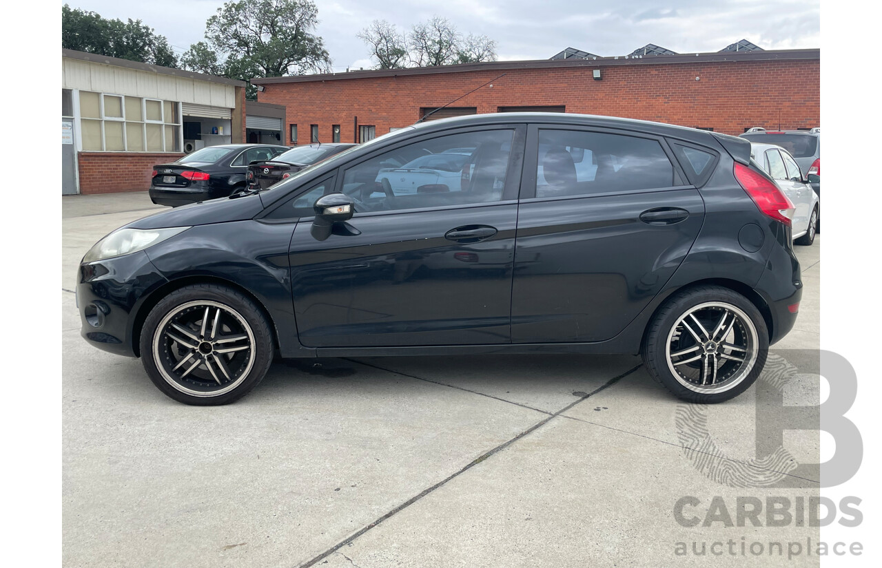 7/2012 Ford Fiesta CL WT 5d Hatchback Black 1.6L