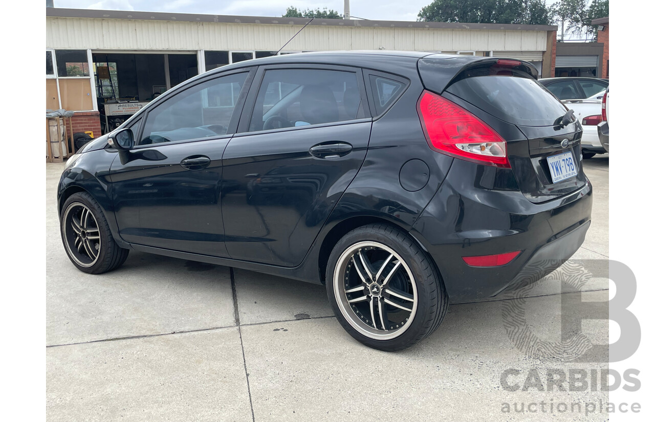 7/2012 Ford Fiesta CL WT 5d Hatchback Black 1.6L