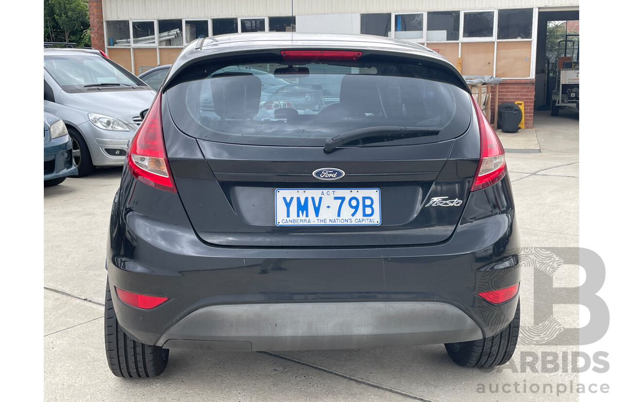 7/2012 Ford Fiesta CL WT 5d Hatchback Black 1.6L