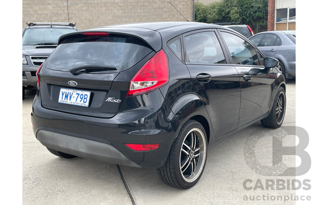 7/2012 Ford Fiesta CL WT 5d Hatchback Black 1.6L